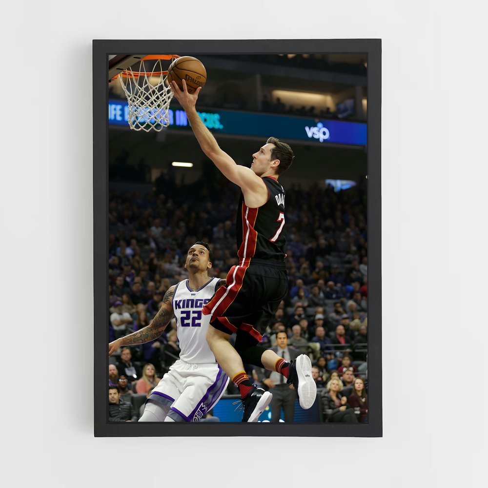 Poster Goran de dragic – affiche Basketball (vue 2)